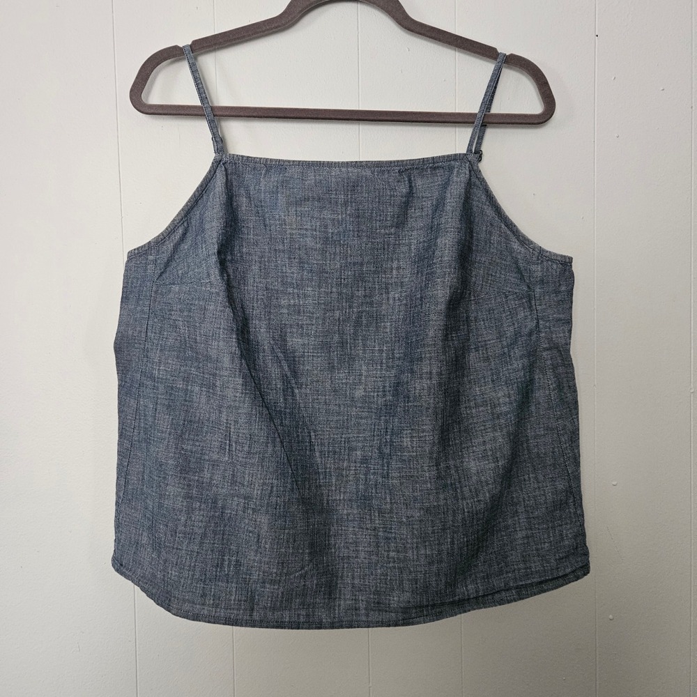 Gap Cami Top Womens XL Adjustable Spaghetti Straps Sleeveless Basic